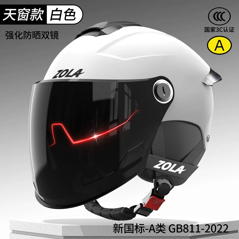 Importé - Casque Blindé Anti-Choc Protection Moto Velo