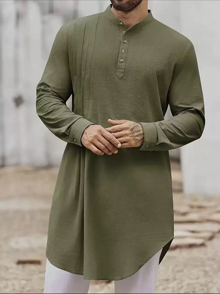 Importé - Haut Tunique  Homme Manches Longues