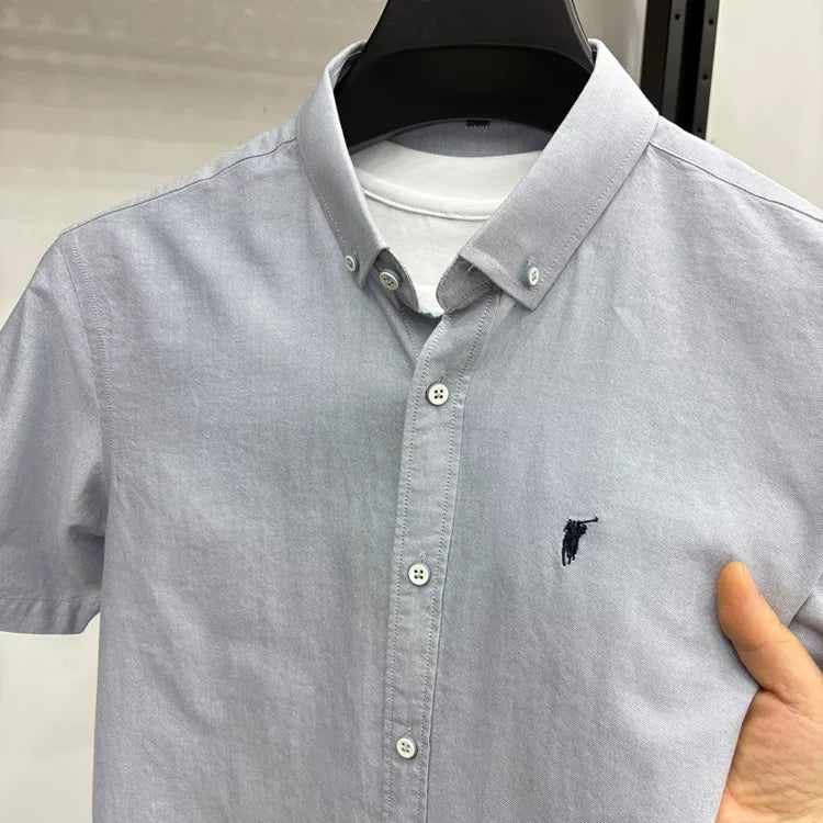 Importé - Chemise Homme Manches Longues 100% Coton
