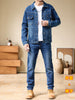 Importé - Ensemble Homme Jean Jacket + Pantalon