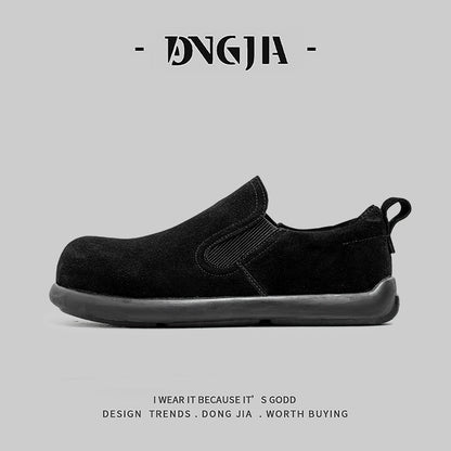 Importé - Chaussure Moccasion Homme Dong Jia En Daim