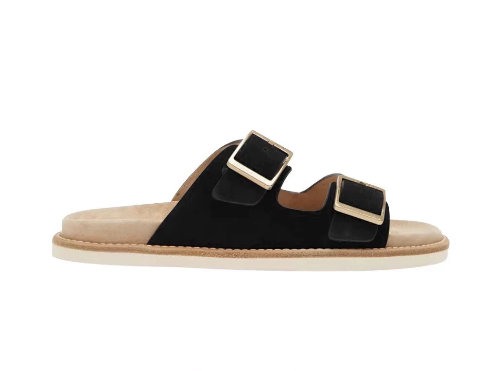 Importé - Chaussure Sandales Décontractées En Cuir
