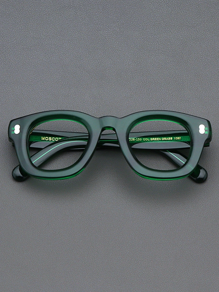 Importé – Monture Large Epaisse Lunettes Rétro