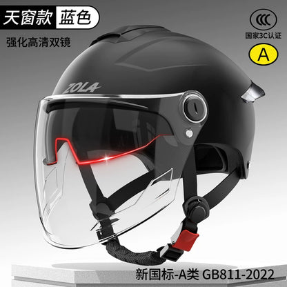 Importé - Casque Blindé Anti-Choc Protection Moto Velo