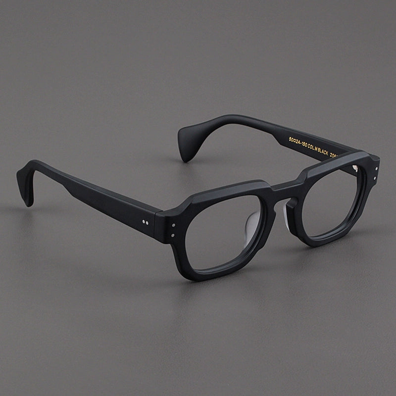 Importé – Monture Large Lunettes Rétro Mixte