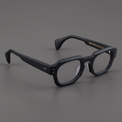 Importé – Monture Large Lunettes Rétro Mixte