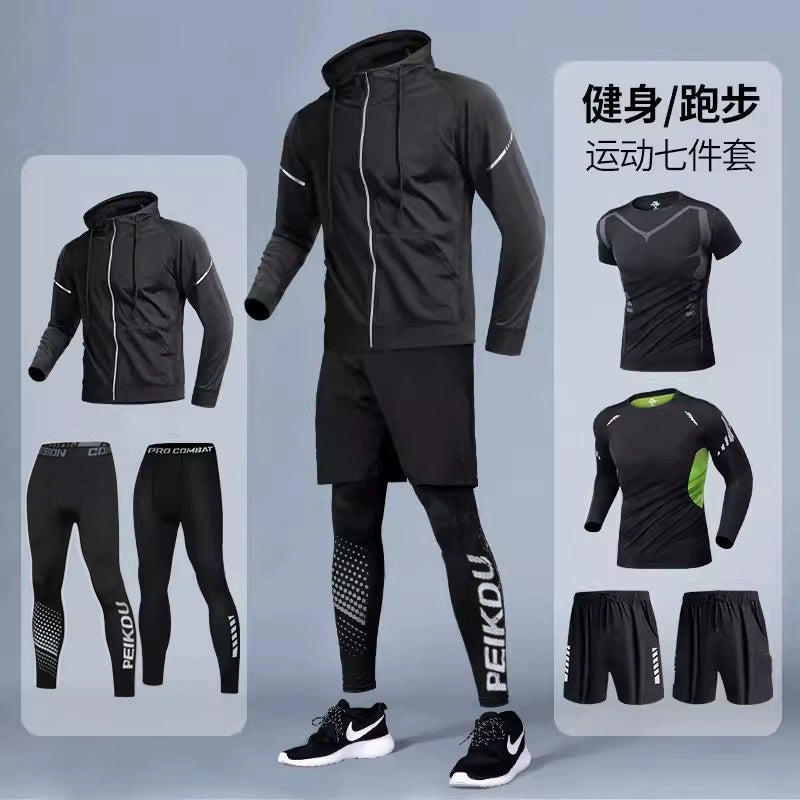 Importé - Ensemble jogging Fitness Sport Homme 5-7 Pièces