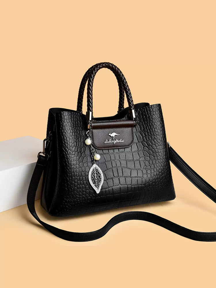 Importé - Sac À Mains Femme En Cuir PU A Motif Croco