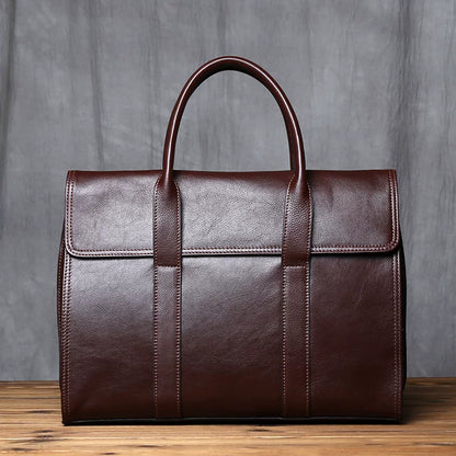 Importé - Sac Premium Cuir Gaufré Pour PC Ordinateur 14''