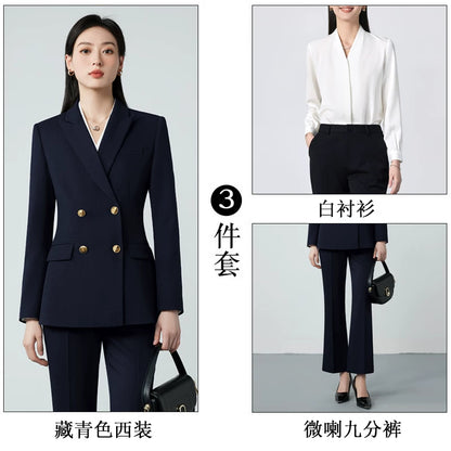 Importé - Ensemble Tailleur Femme 2-3 Pièces Slim Fit Premium