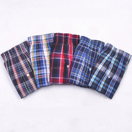 Importé - Lot 4 Boxers Sport Homme En Coton Pur