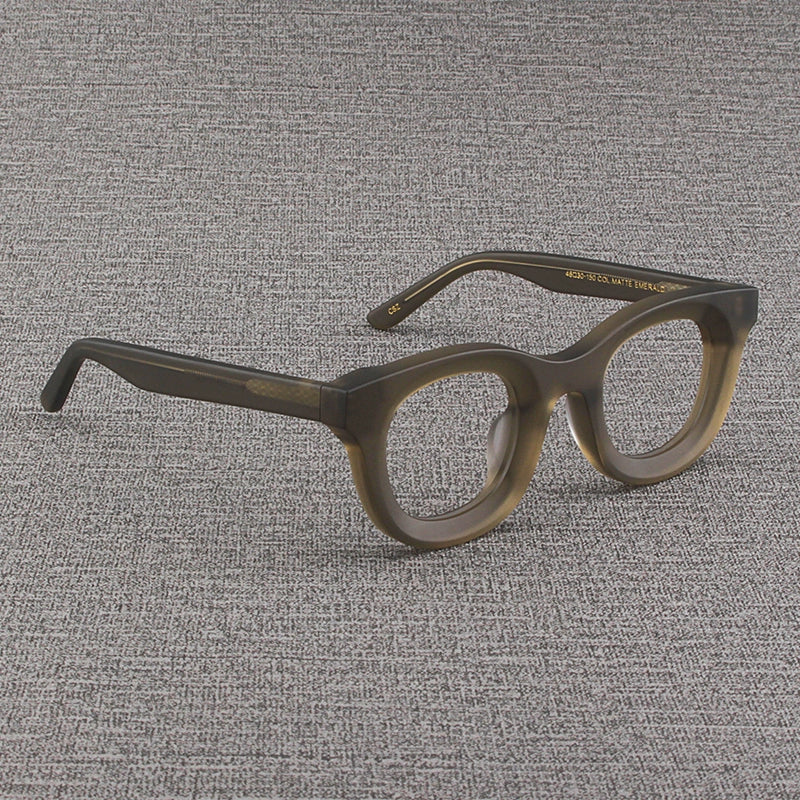 Importé – Monture Large Lunettes Rétro