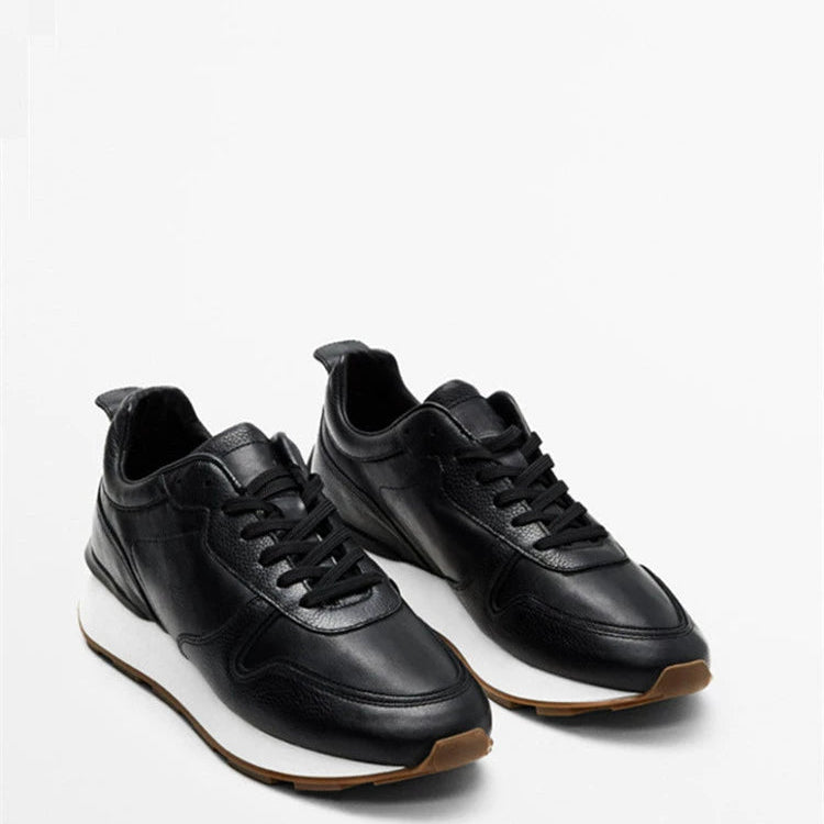 Importé - Chaussure Homme Basket Sport Confort 100%en cuir