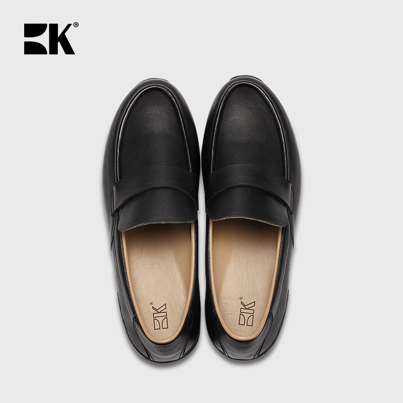 Importé - Chaussure Sneakers Mocassin Homme Cuir Véritable