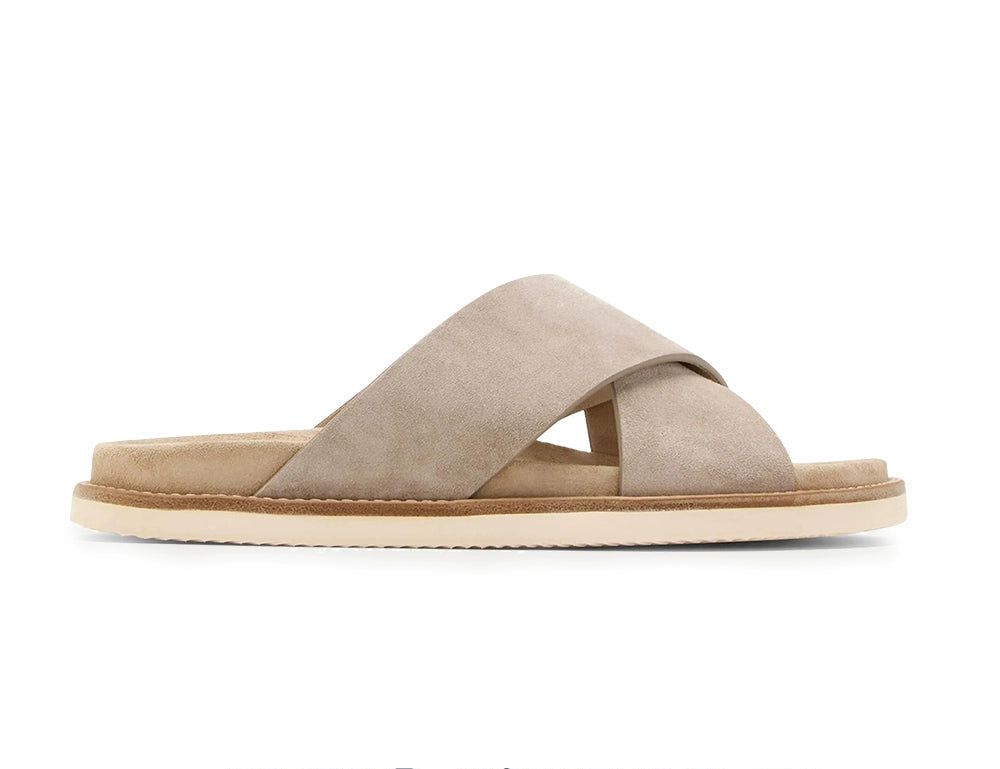 Importé - Chaussure Sandales Décontracté À Lanières En Daim