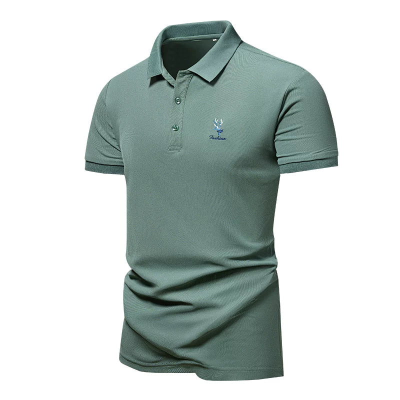 Importé - Polo T-Shirt Silm Fit Homme Manches Courtes