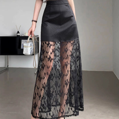 Importé - Jupe Femme Taille Haute Design Tendance