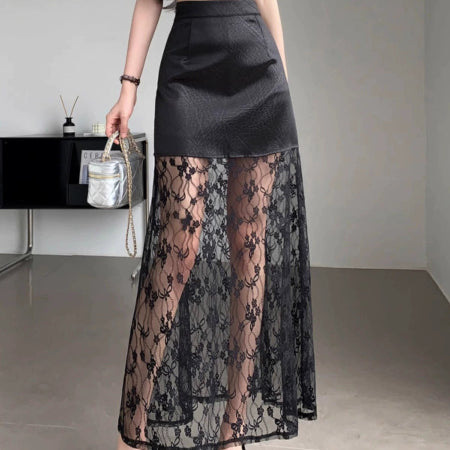 Importé - Jupe Femme Taille Haute Design Tendance