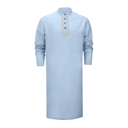 Importé - Haut Tunique Homme Shalwar Kameez Manches Longues