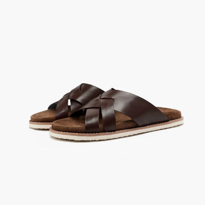 Importé - Chaussure Sandales Décontractées En Cuir