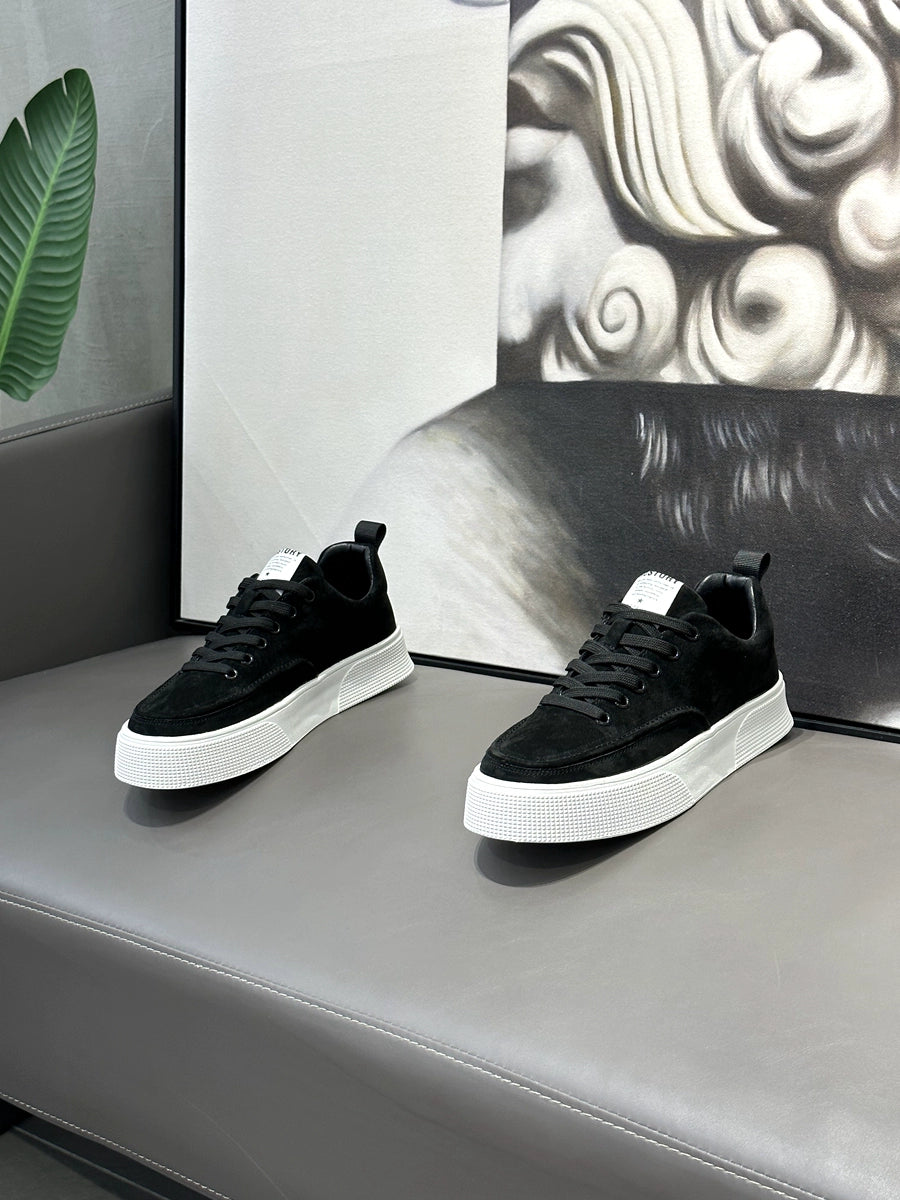 Importé - Chaussure Homme Cuir Nubuck Baskets Sport