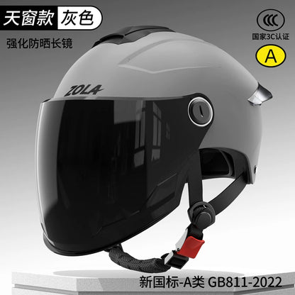 Importé - Casque Blindé Anti-Choc Protection Moto Velo