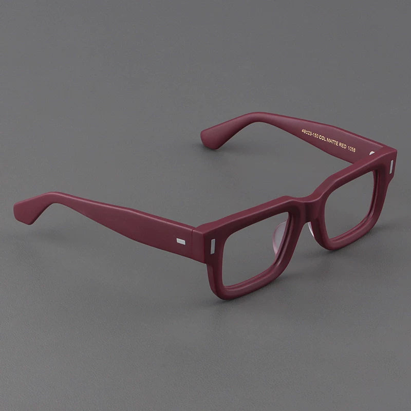 Importé – Monture Épaisse Style Rétro Lunettes Mixte