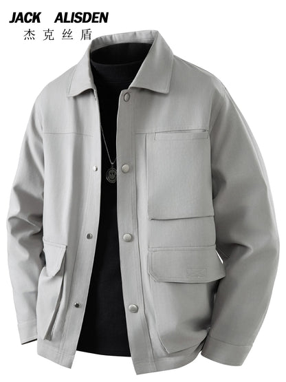 Importé - Veste Homme Sur-Chemise Décontracté Col Revers