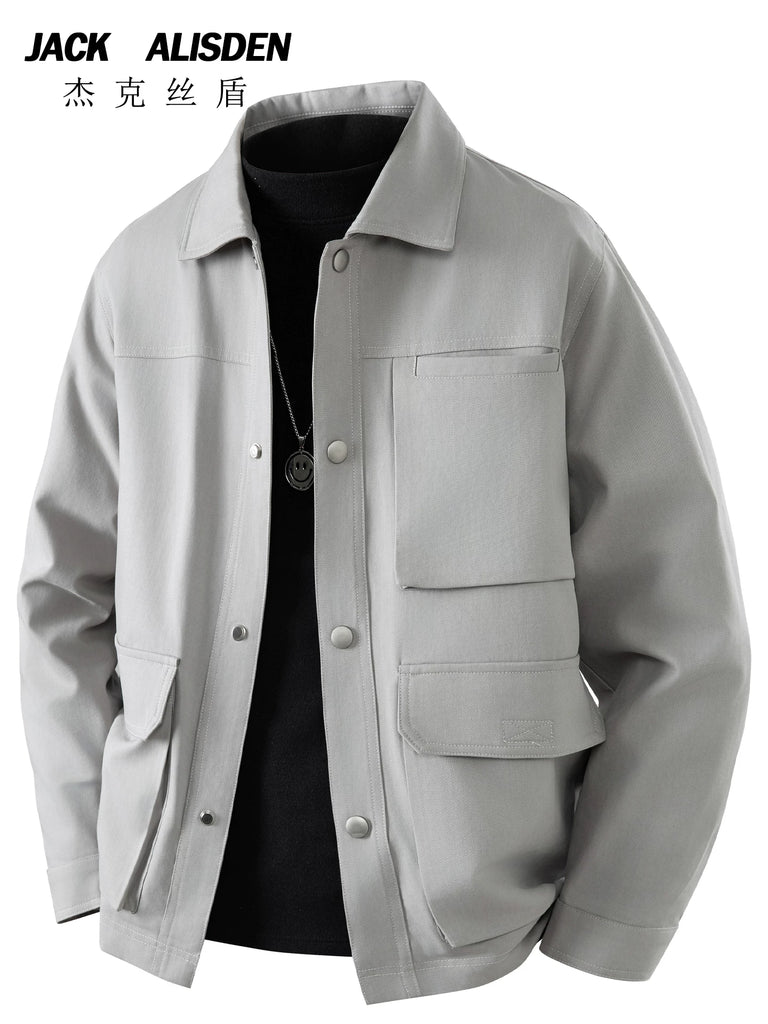 Importé - Veste Homme Sur-Chemise Décontracté Col Revers