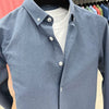 Importé - Chemise Homme Manches Longues Pur Coton