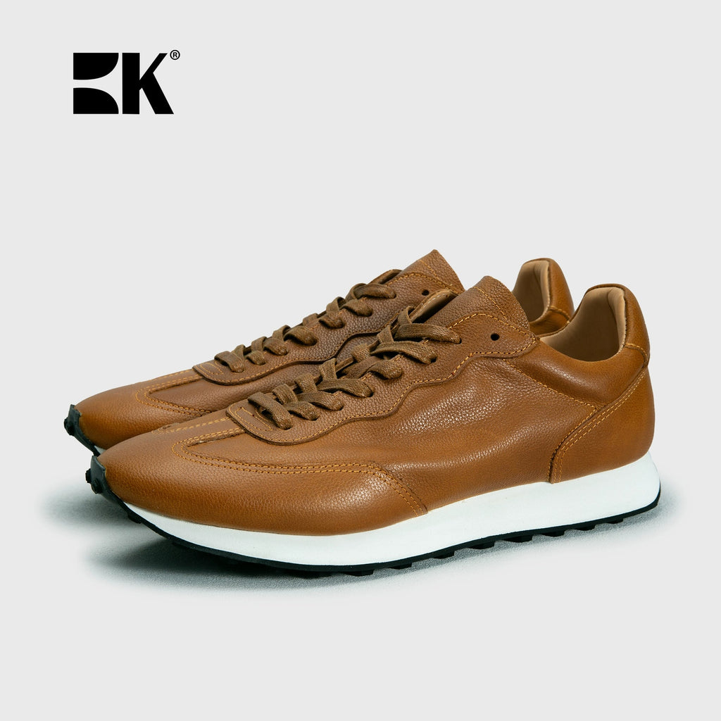 Importé - Chaussure Sneakers Homme Cuir Véritable