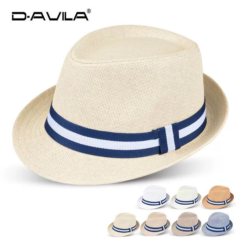 Importé - Chapeau Homme Britannique Style Vintage En Paille