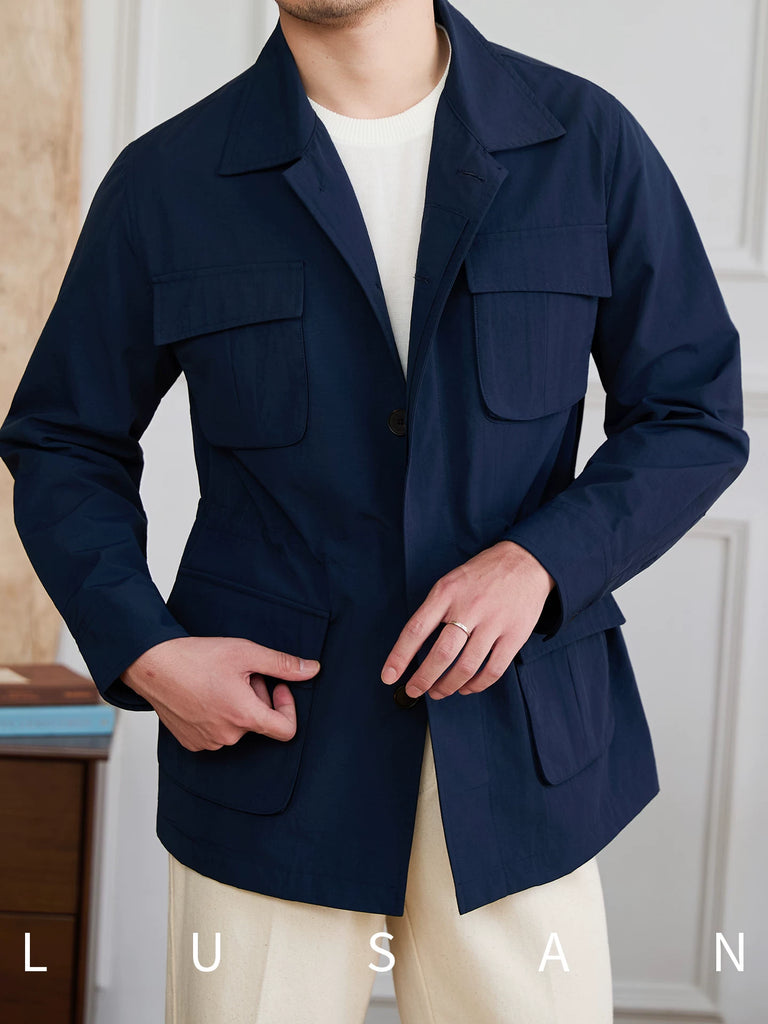 Importé - Veste Jacket Homme Décontracté Sur-Chemise