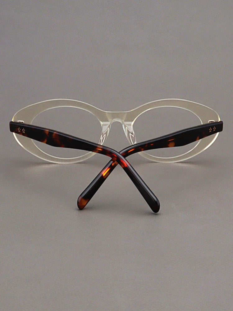 Importé – Monture Lunettes Mixte Ovales Style Rétro