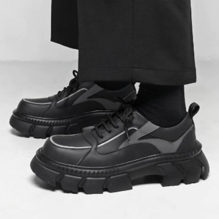 Importé - Chaussure Homme Derbies Semelle Crantée Cuir