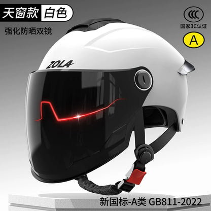 Importé - Casque Blindé Anti-Choc Protection Moto Velo