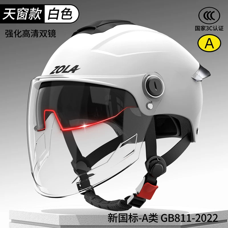 Importé - Casque Blindé Anti-Choc Protection Moto Velo