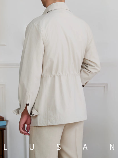 Importé - Veste Jacket Homme Décontracté Sur-Chemise