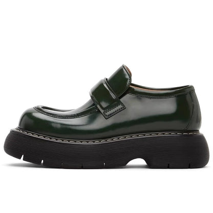 Importé - Chaussure Homme Mocassins Style Britannique A Semelle épaisse