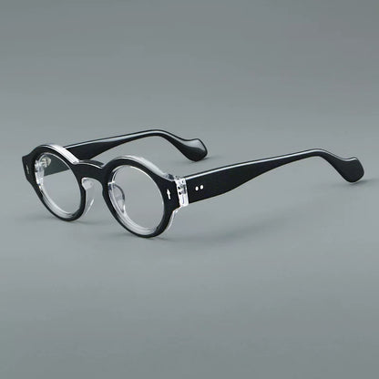 Importé – Monture Ronde Style Rétro Lunettes Mixte
