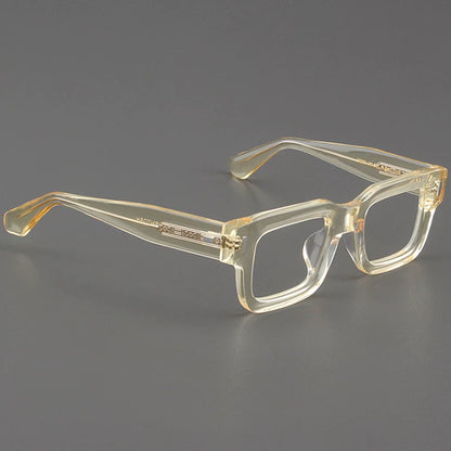 Importé – Monture Épaisse Style Rétro Lunettes Mixte