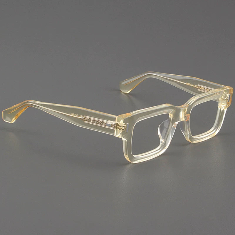 Importé – Monture Épaisse Style Rétro Lunettes Mixte