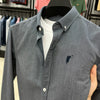 Importé - Chemise Homme Manches Longues Pur Coton