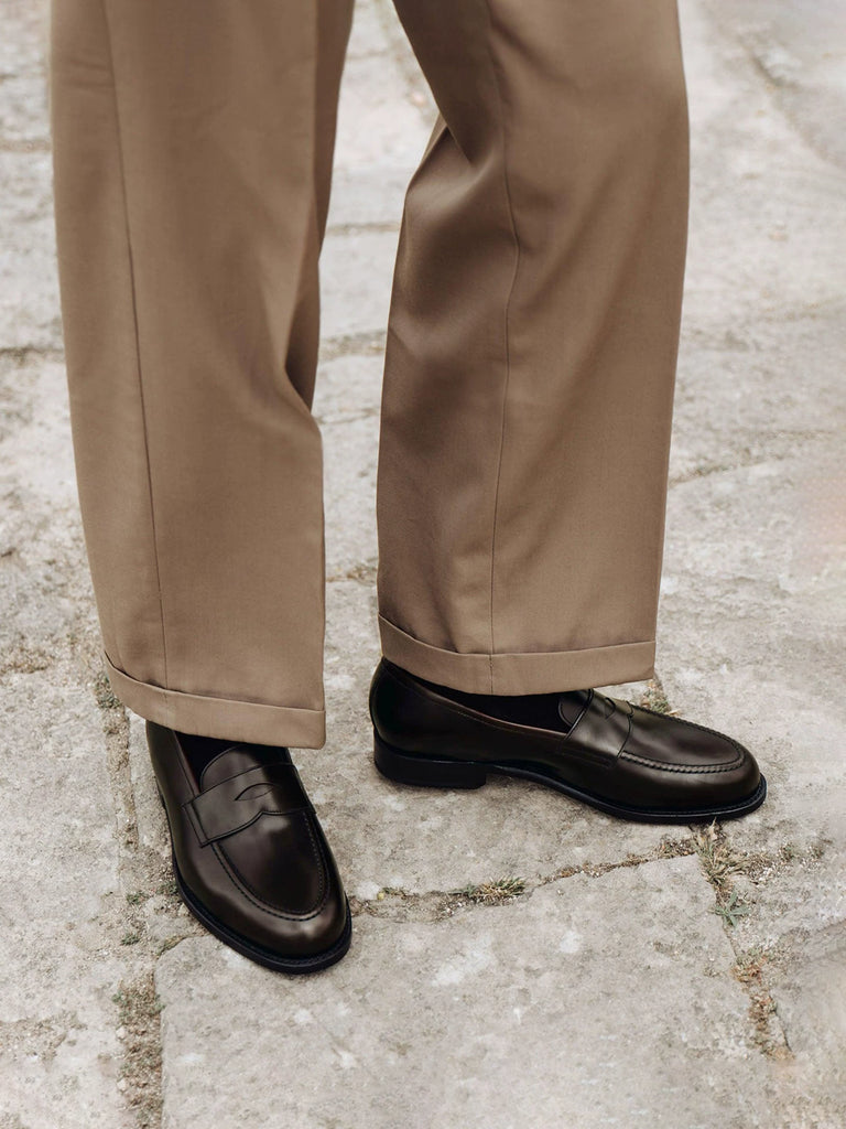 Importé - Chaussure Homme Mocassins Décontractées  En Cuir