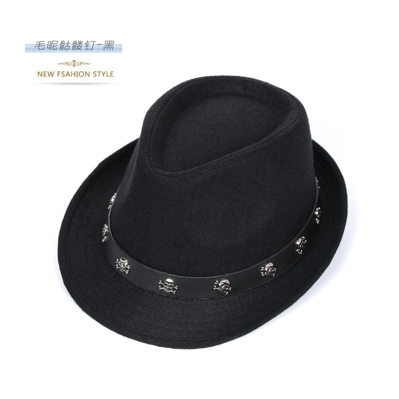 Importé - Chapeau Homme A Bords Roulés Décontracté Britannique Rétro