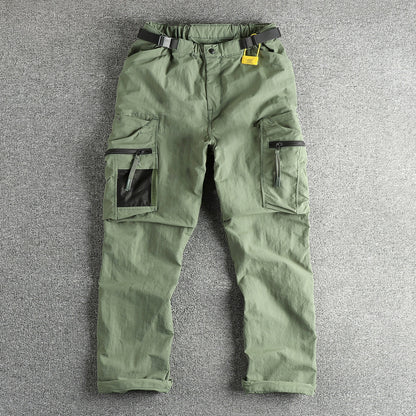 Importé - Pantalon Multi-poches Homme Ample Tendance
