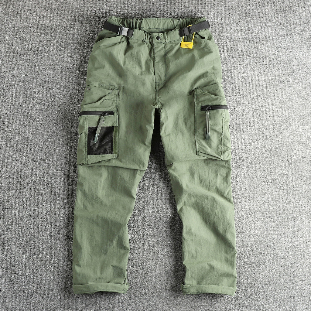 Importé - Pantalon Multi-poches Homme Ample Tendance