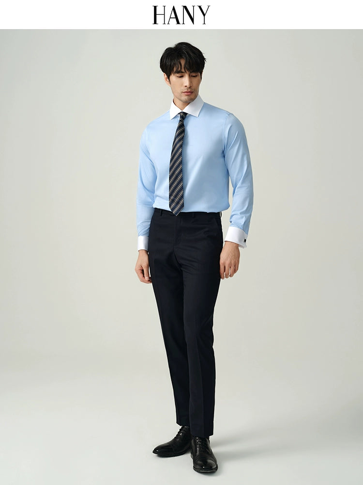 Importé - Chemise Premium Homme Manche Longue Col Windsor