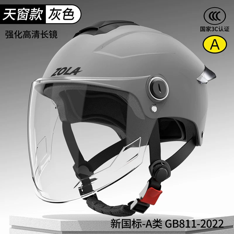 Importé - Casque Blindé Anti-Choc Protection Moto Velo