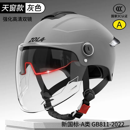 Importé - Casque Blindé Anti-Choc Protection Moto Velo